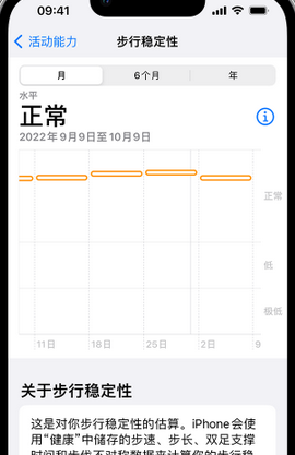 惠城iPhone手机维修如何在iPhone开启'步行稳定性通知'