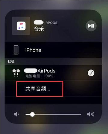 惠城苹果14音频维修点分享iPhone14音频共享设置方法 