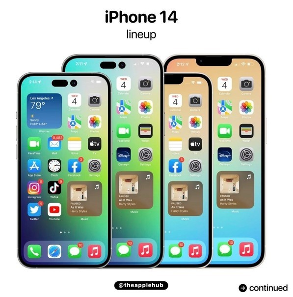 惠城苹果14维修分享iPhone 14全家福 