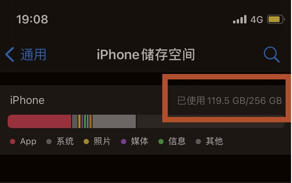 惠城苹果13维修分享iPhone13如何查看剩余内存 