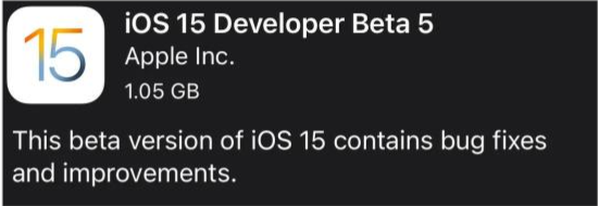 惠城苹果手机维修分享如何升级到iOS15.0 beta5 