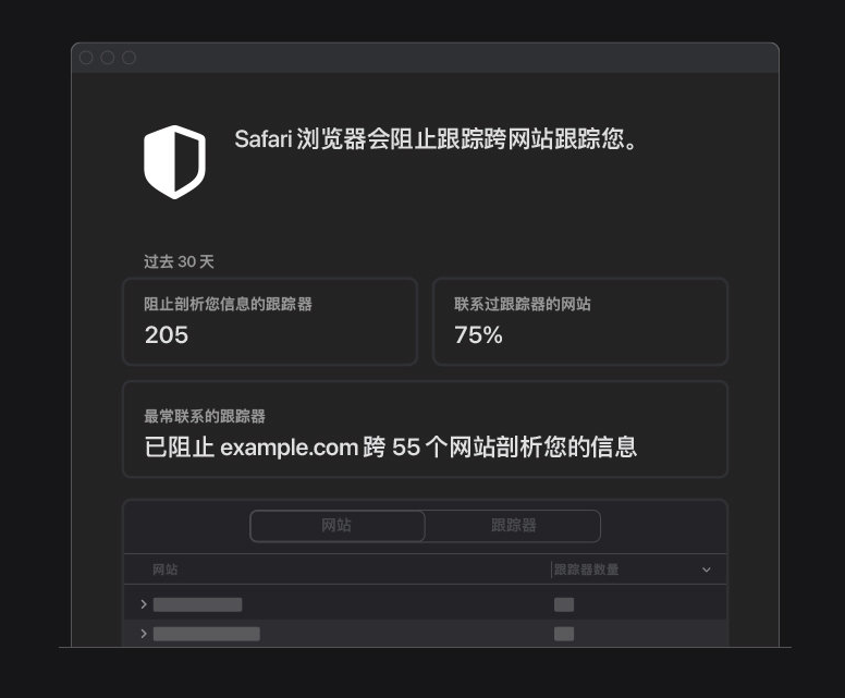 惠城苹果手机维修分享如何在 Safari 浏览器中查看和打开隐私报告 